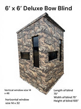 Load image into Gallery viewer, 6'X6' Driftless Deluxe Blind