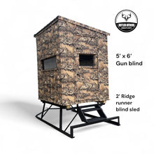 Load image into Gallery viewer, Ridge top blind sled
