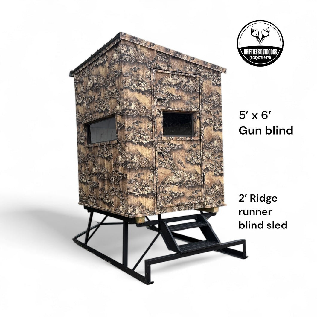 Ridge top blind sled