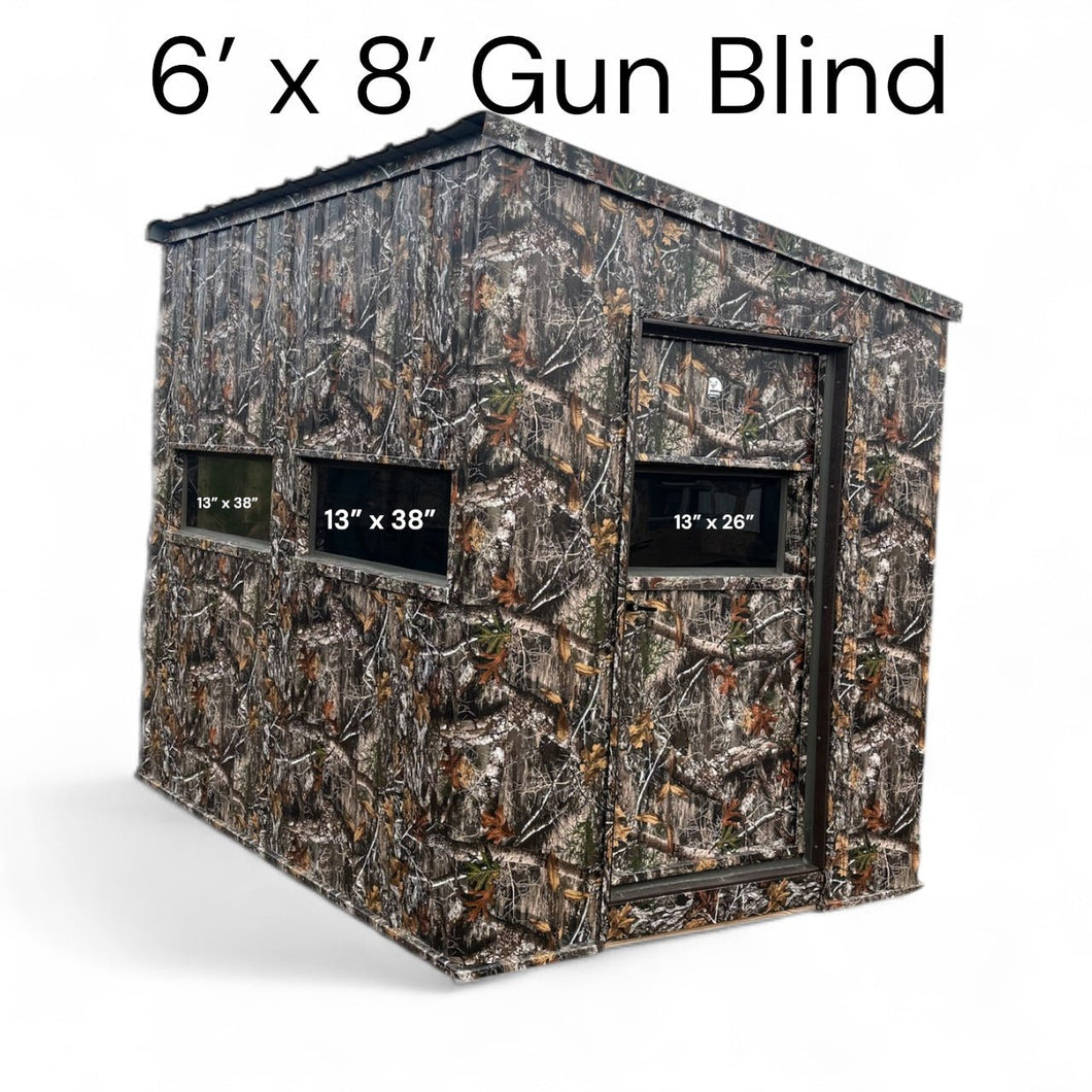 6’ x 8’ Gun Blind