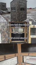 Load and play video in Gallery viewer, 4’ x 5’ Gun Blind
