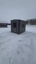 Load and play video in Gallery viewer, 6’ x 8’ Arctic Ice Fishing House
