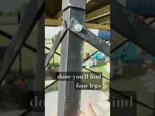 Load and play video in Gallery viewer, 8’ Elevated Metal Stand
