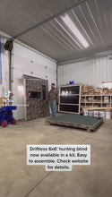 Load and play video in Gallery viewer, 6&#39;X6&#39; Driftless Bow Blind
