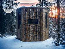 Load image into Gallery viewer, 8’ x 8’ Driftless Octagon Hunting Blind
